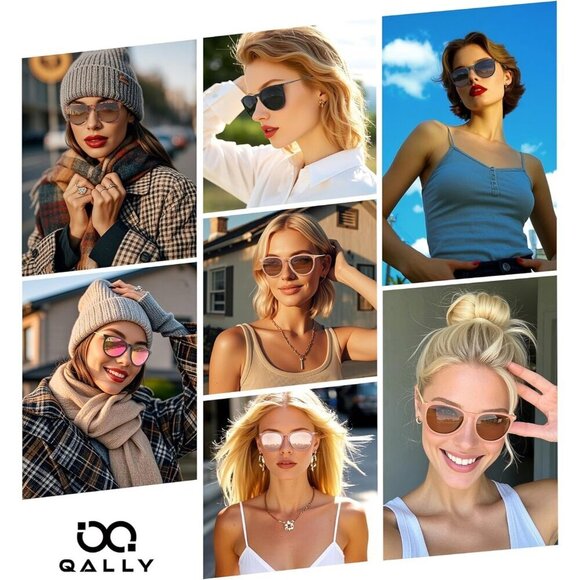 Women\'s Polarized Sunglasses 3 Pack UV400 Retro Round Sun Glasses main image 7